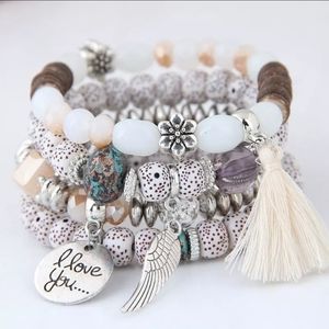 New - Women Bohemian Charm Bracelet